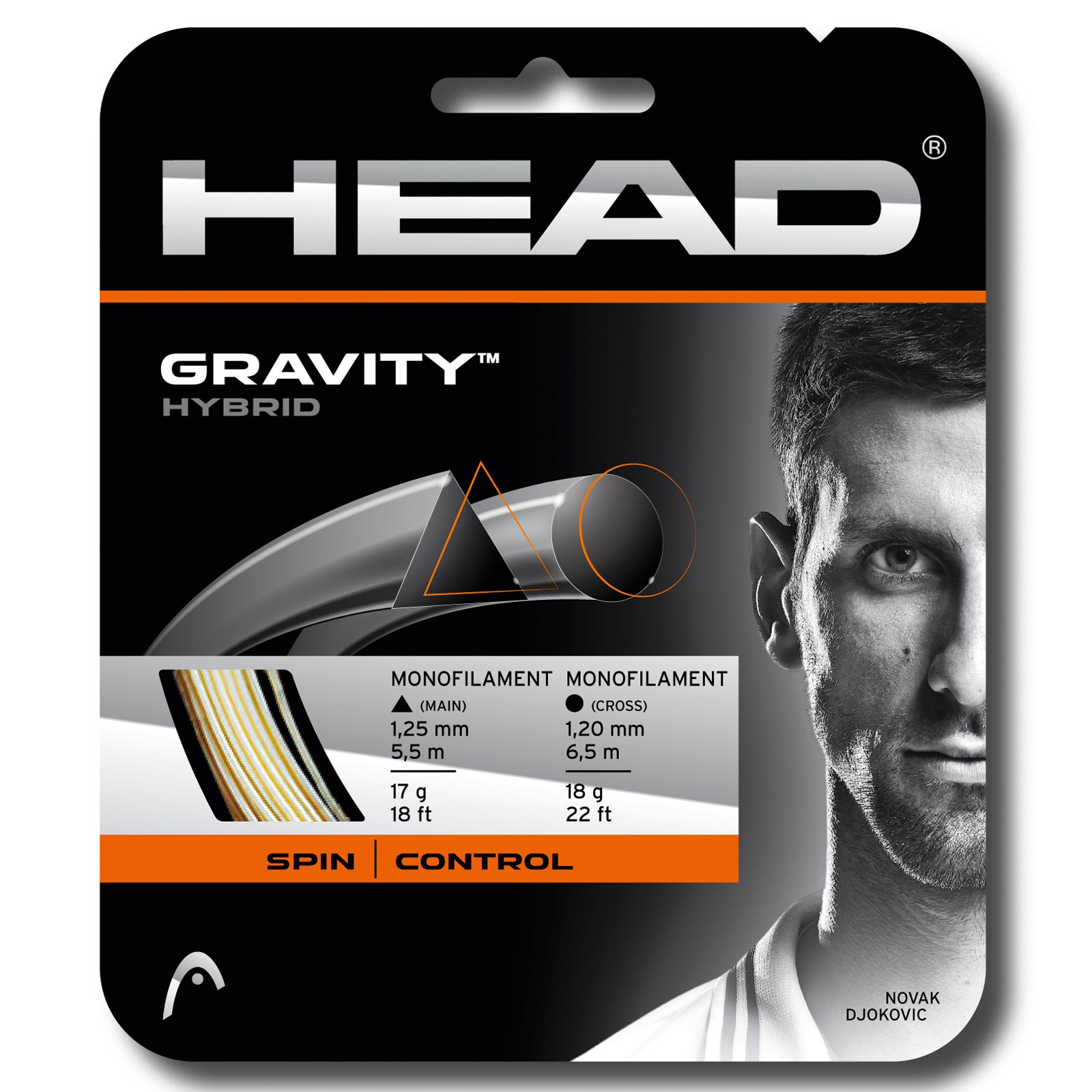 HEAD Gravity 12m 1,25 + 1,20