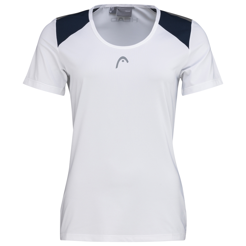 HEAD CLUB 22 Tech T-Shirt Women White/Dark Blue S