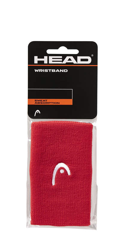 HEAD Wristband 5" red