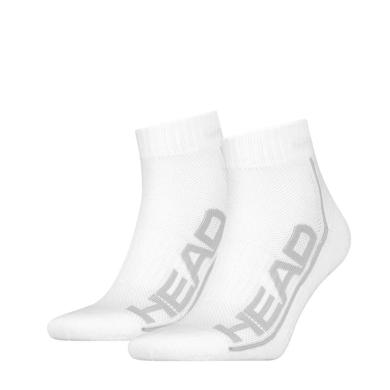 HEAD ponožky Tennis 2P Stripe Quater White 39/42